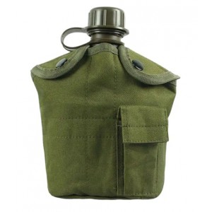 Фляга пластиковая в чехле со стаканом OD, BK, CB, MC, ACU Фляга пластиковая в чехле со стаканом OD, BK, CB, MC, ACU